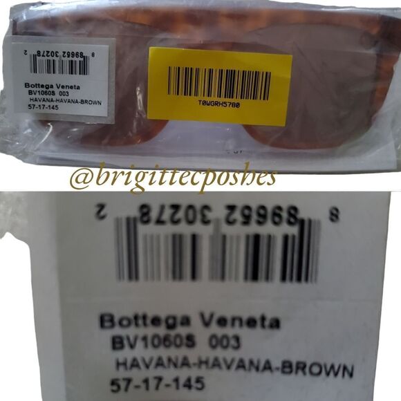 BOTTEGA VENETA Unisex BV1060S 57mm Sunglasses - Picture 8 of 9